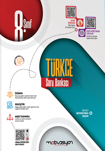 2024 - 8. Sınıf Türkçe Soru Bankası